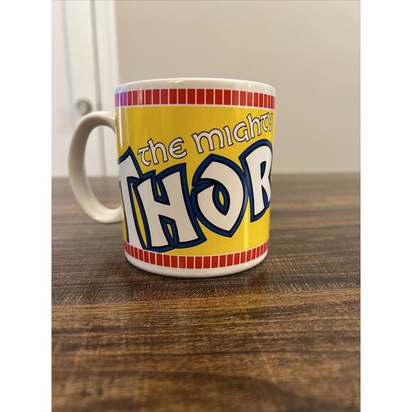 MIGHTY THOR Marvel‎ Hero Mug Vintage 1989 - Picture 2 of 10